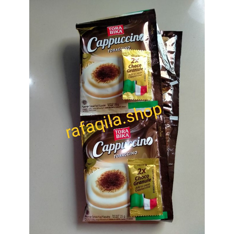 

Torabika Cappuccino | Kopi Tora Bika sachet