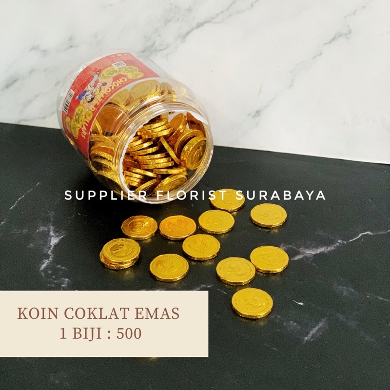 ECER koin coklat/ koin dollar per biji/ coklat koin per biji/ coklat pusan