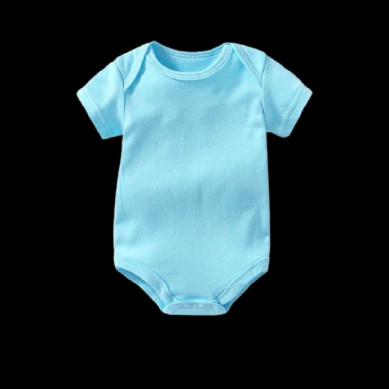 Jumper Bayi Love Clouds  SNI Lengan Pendek 3-12bln  Baju Bayi Polos