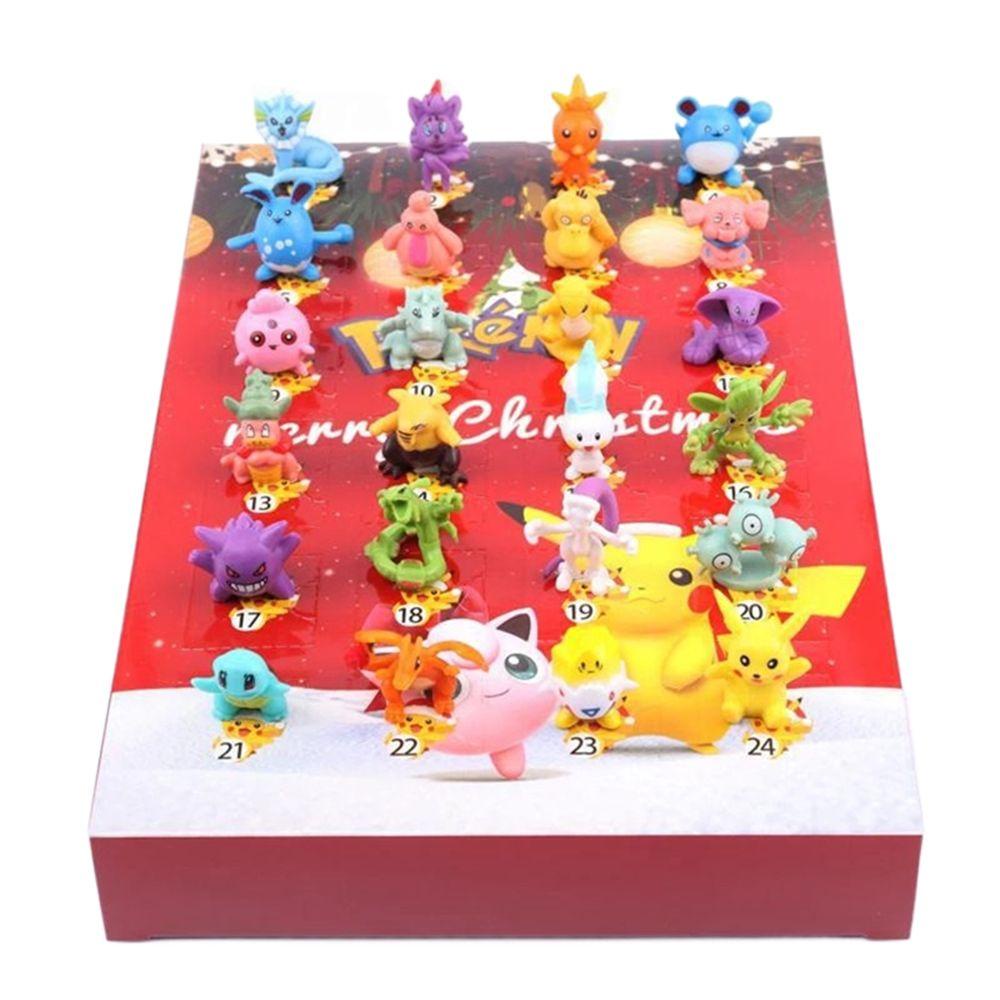 Needway   Pokemon Action Figure 24pcs Action Figure Blind Box PVC Kotak Natal