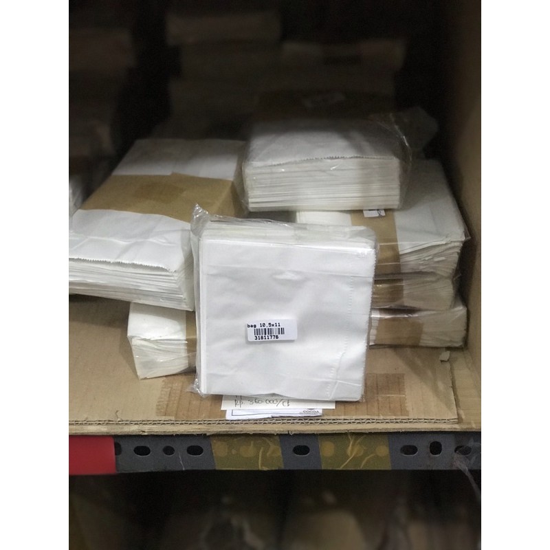 

Paper Bag Putih Wadah Kemasan Makanan Bahan Kertas