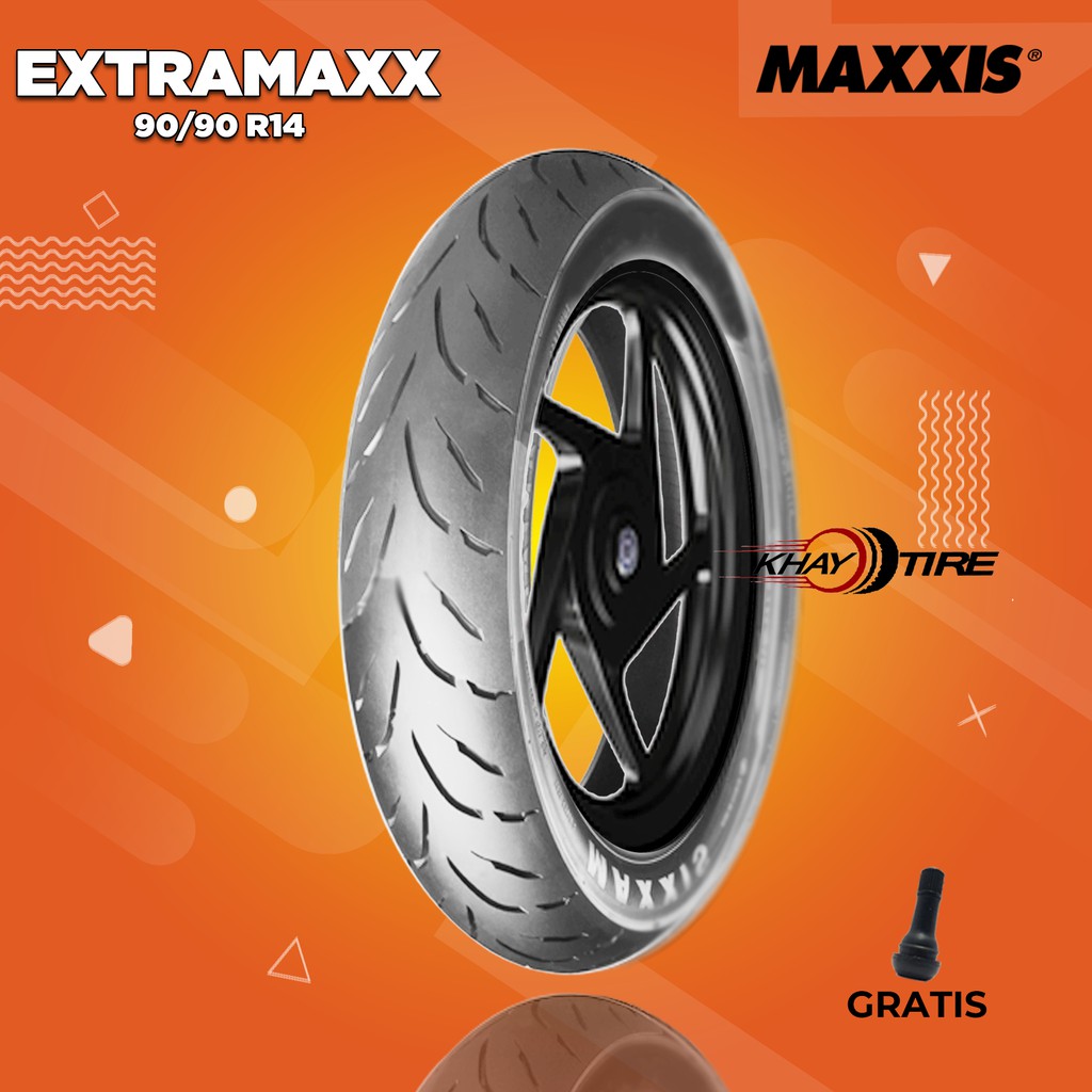 Ban Motor Matic // MAXXIS EXTRAMAXX 90/90 Ring 14 Tubeless