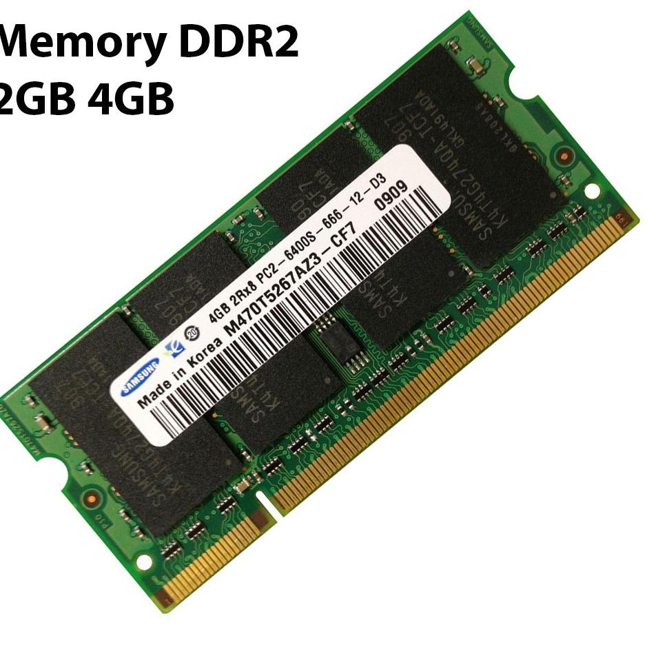 Stock baru--Memory Ram Laptop DDR2 2GB 4GB