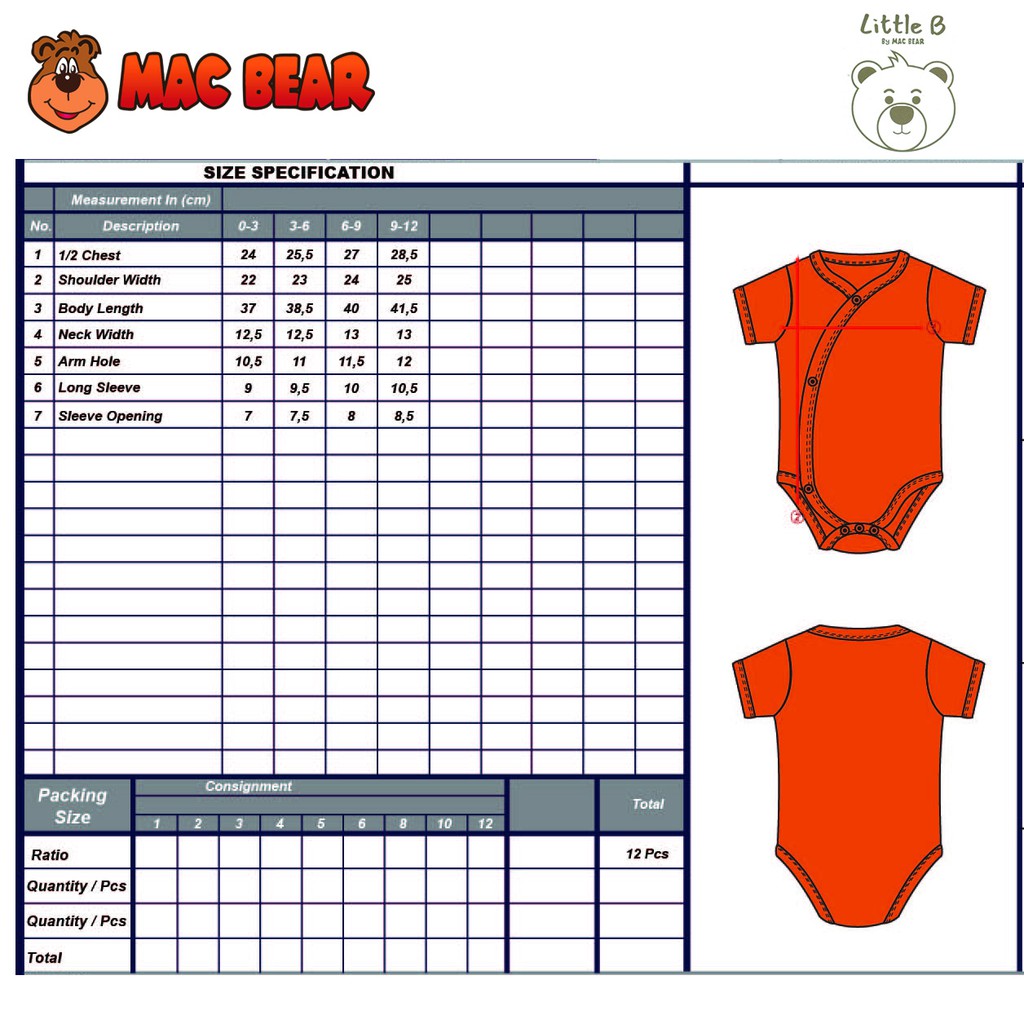 Little B By MacBear Jumper Bayi Unisex Basic Collection Little Floy Newborn - 12 bulan-7