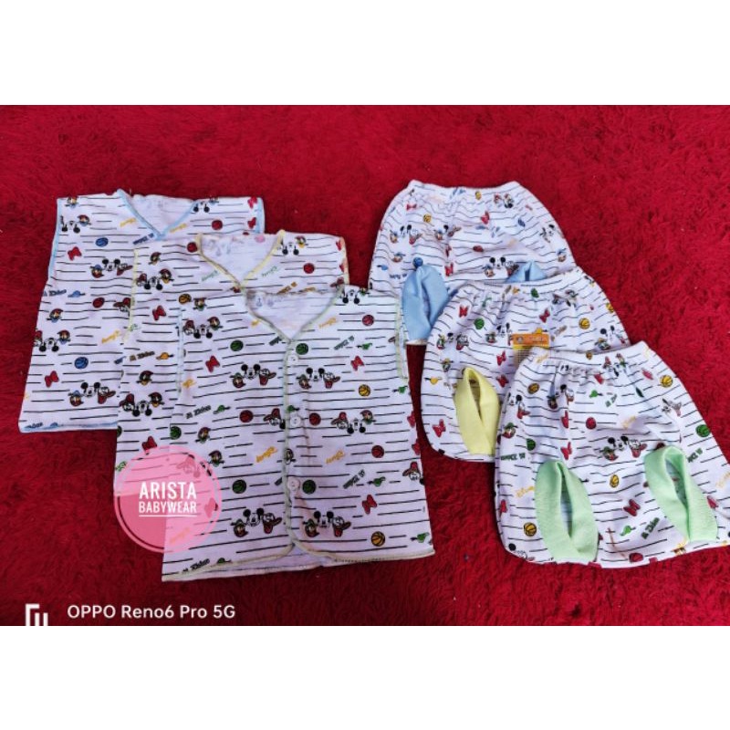 NEW !! DISNEY SERIES - PAKET HEMAT ISI 18PCS/9STEL BAJU+CELANA BAYI