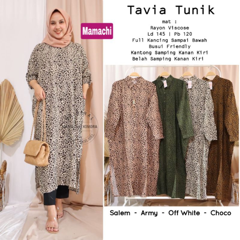 Tavia Tunik Rayon Viscose