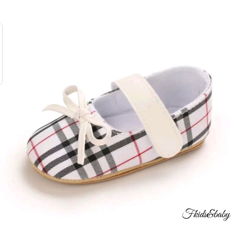 Fkids&amp;baby - Sepatu bayi prewalker / baby shoes gril - BALET Bluberiii