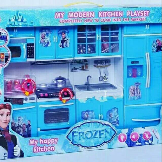 Mainan Modern Kitchen Set Besar Frozen