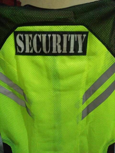 Rompi security bahan jaring