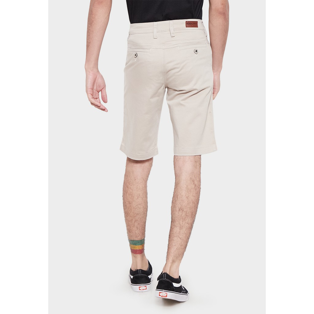 JBBoss Celana Pendek Chinos Short Pants (Cream) / Ramayana Jatinegara