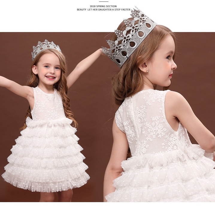 DR46-Dress Anak Pesta Fluffy Mermaid