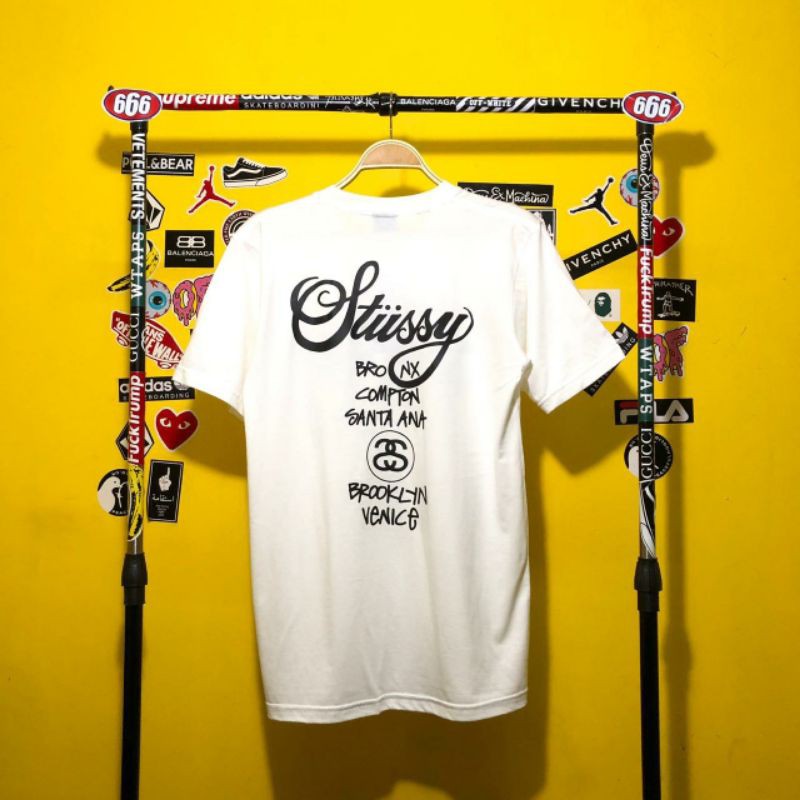 KAOS STUSSY ORIGINAL | PAKAIAN PRIA PREMIUM | STUSSY FHASION PRIA WANITA