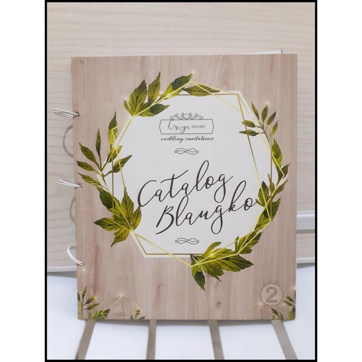 Katalog Blangko Undangan Griya 2 Rustic + Free File Setting 17 Desain