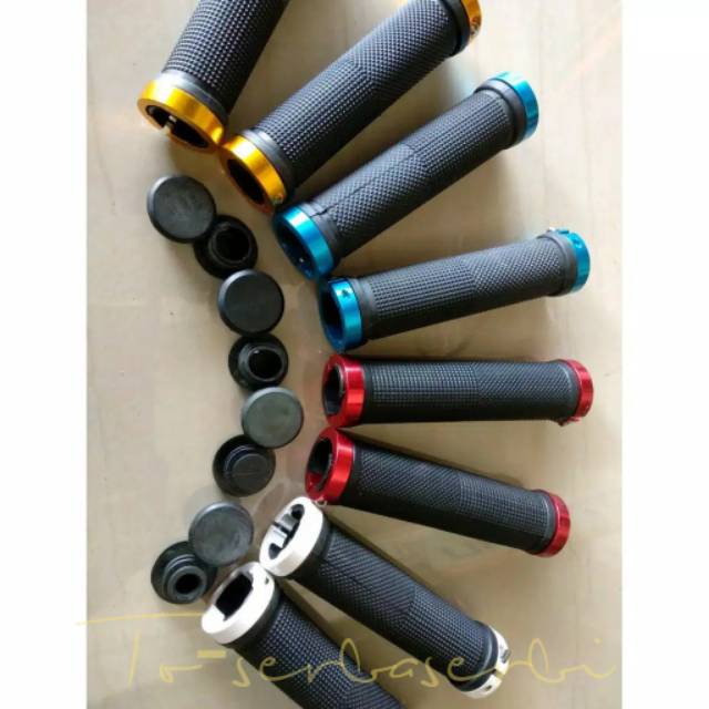 sarung stang sepeda gunung handgripHand grip hamfat mtb sepeda mtb cross bmx handgrip lock model