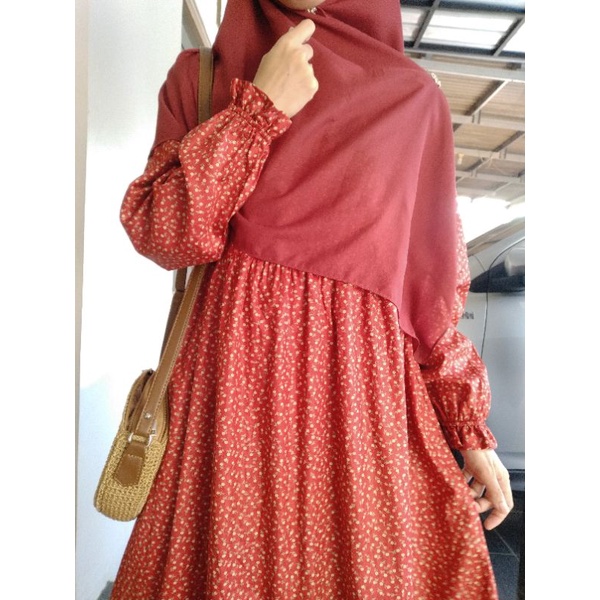 gamis katun jepang / nightgown bukan ditsy / daster