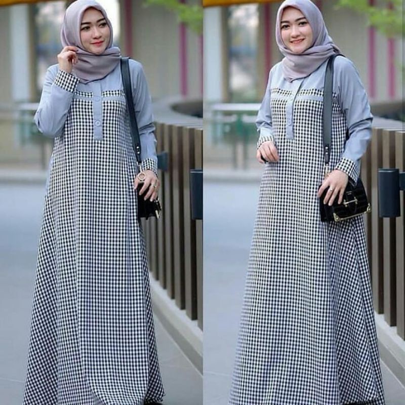 SABRINA SQUARE MAXI | KONVEKSI BAJU WANITA / SUPPLIER PAKAIAN WANITA