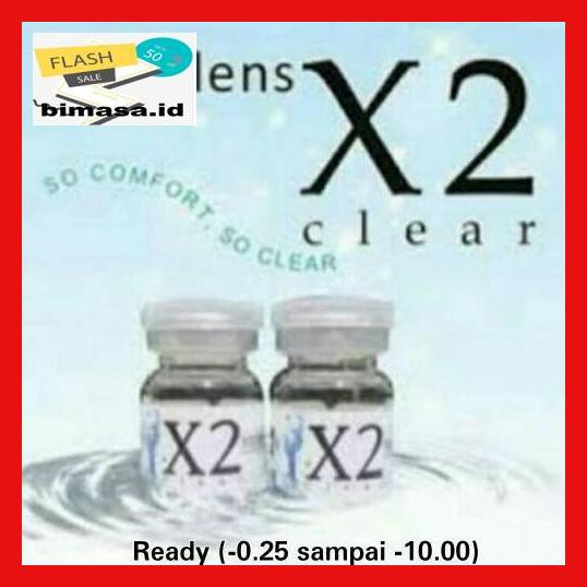 

E5Wst5- Softlens X2 Clear Bening Minus R6Rurd-