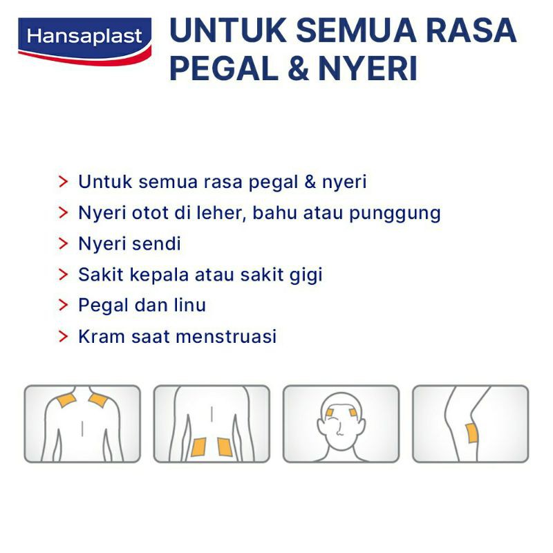 Koyo hansaplast panas isi 10 pcs