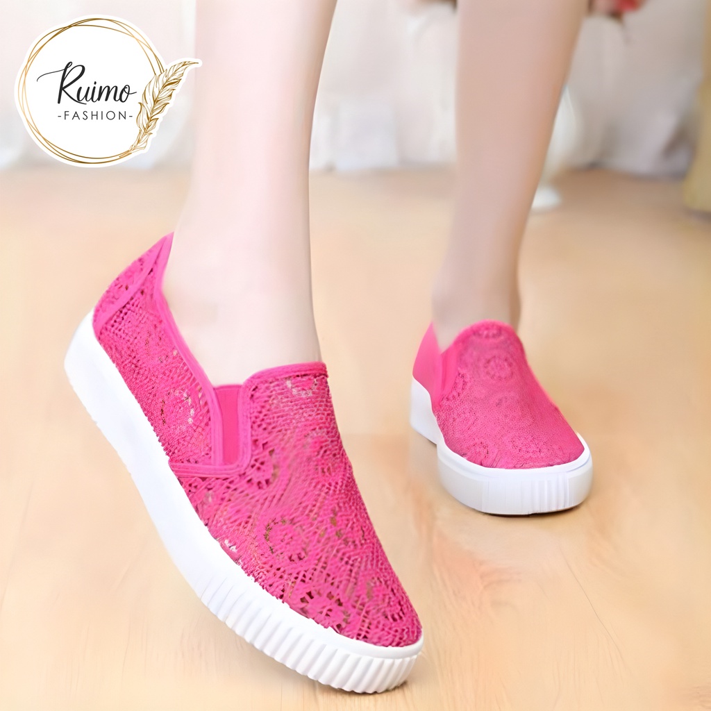 Sepatu SlipOn Wanita Model Trendy Fashionable - 87