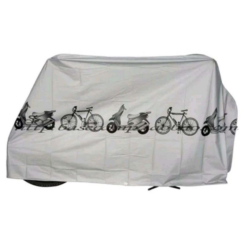 Taffsport Cover sarung pelindung sepeda dan motor uv  2000. simpan menyimpan sepeda anti debu