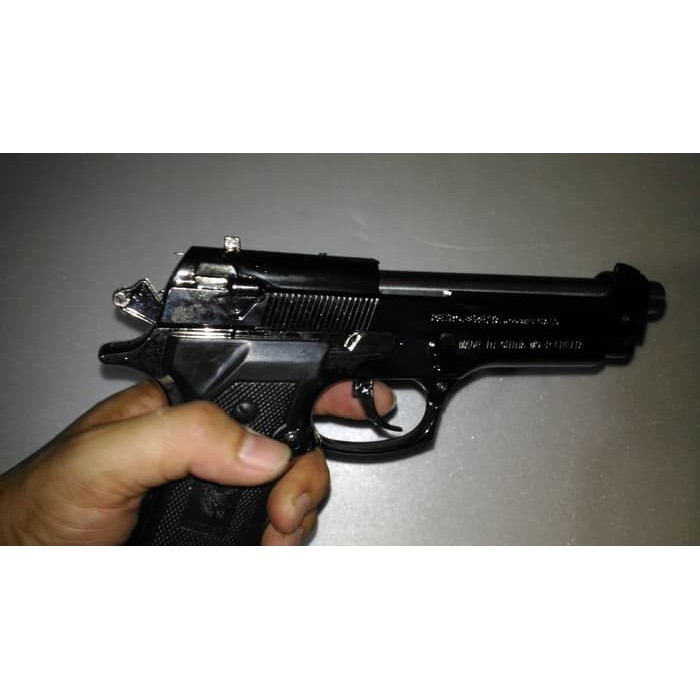 KOREK API MODEL PISTOL BARETTA ASLI - BAGUS - MURAH