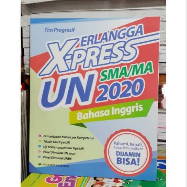 Erlangga Xpress Un Bahasa Inggris Sma 2020 Plus Kunci Jawaban Shopee Indonesia