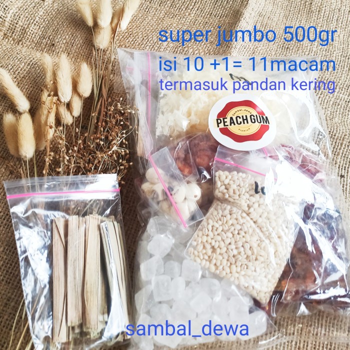 

Peach gum super jumbo 500gr (BERKUALITAS)