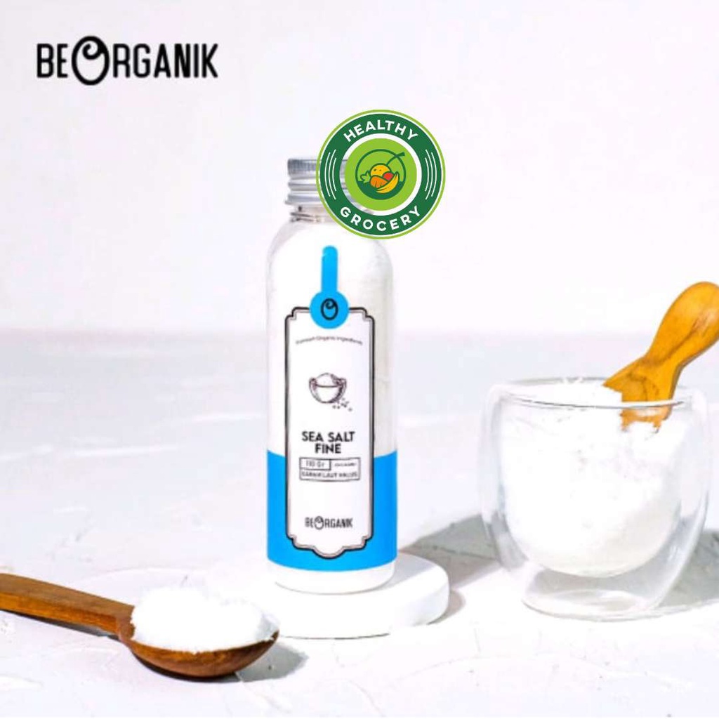 

Beorganik Sea Salt Fine 110gr / Garam Laut Halus