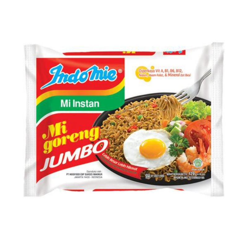 

INDOMIE GORENG JUMBO 129GR