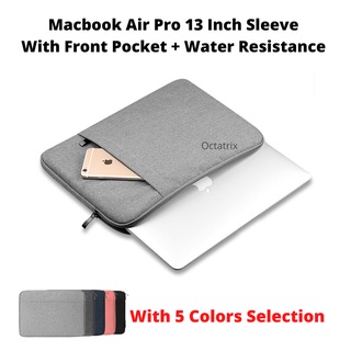 Tas Laptop Slim Premium Canvas Anti Air13 Inch Untuk Macbook / Tas Sleeve Macbook Waterproof For Mac Book Air Pro Retina 13 Inch