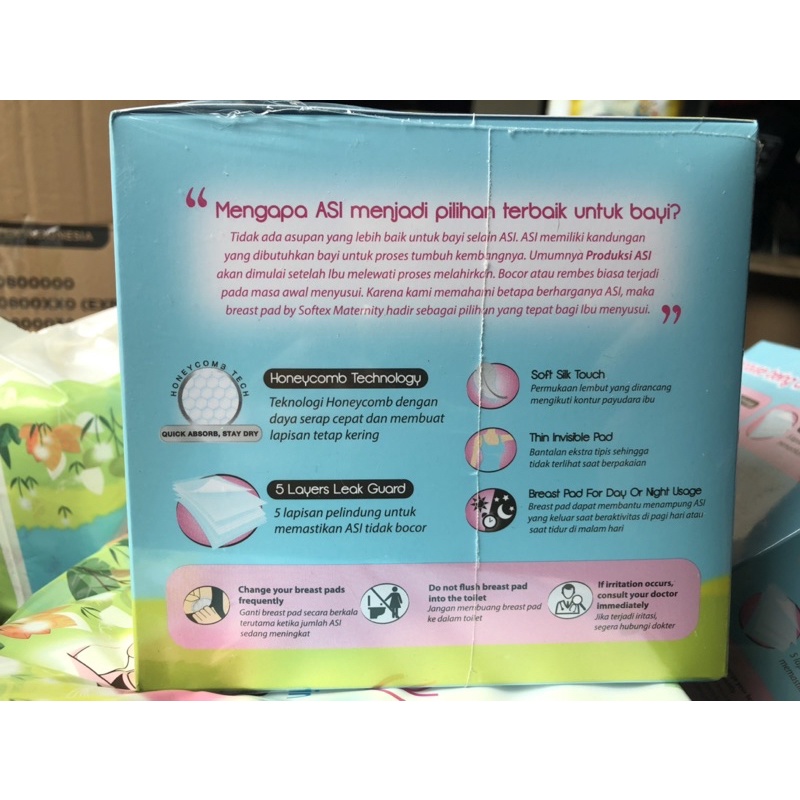 BREAST PADS Softex 50 Pads Penyerap ASI