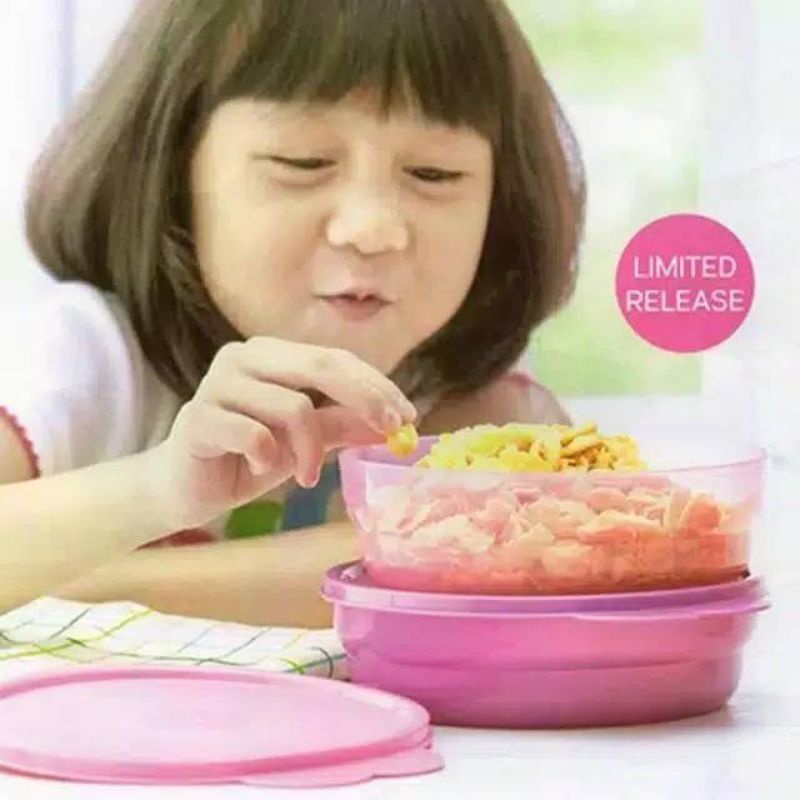 Tupperware Cereal Bowl coco buat anak 500 ml, Eco Kids 350 ml.
