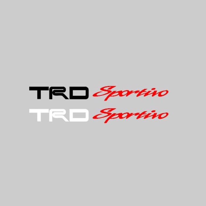Stiker TRD Sportivo