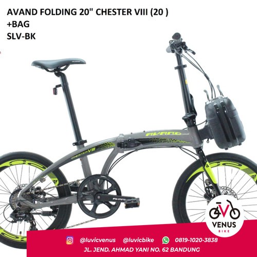 20" Seli Avand Chester VIII 8Sp Sensah hydraulic brake