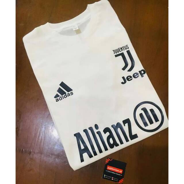 Kaos Juve Allianz Putih