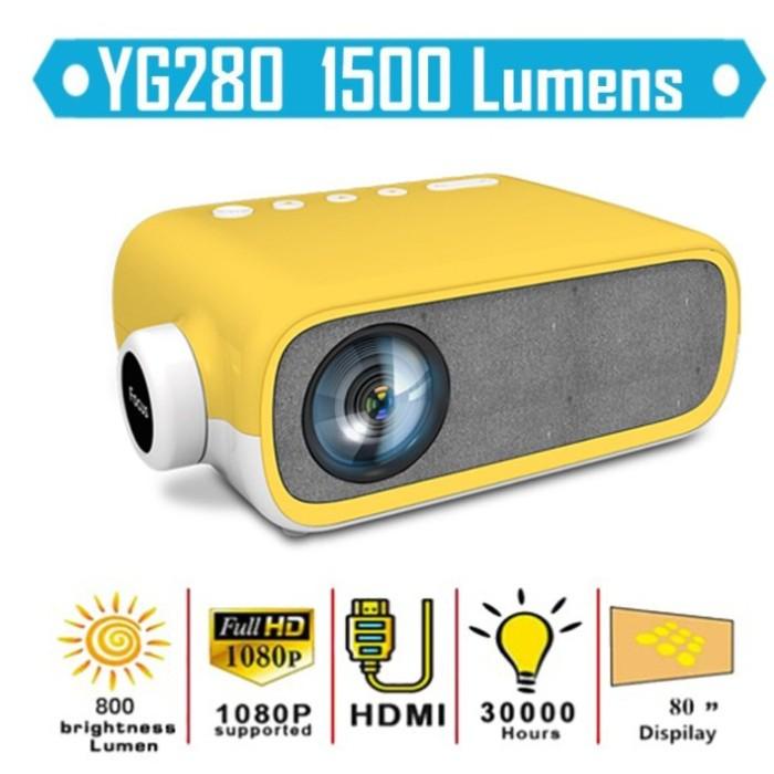 

Irled | Mini Proyektor Led Yg280 / Yg-280 / Yg 280 Lcd Portable Projector Home