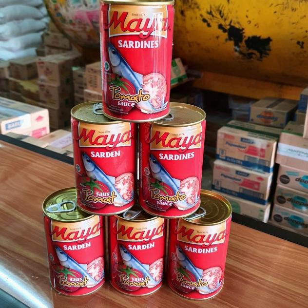 

✯ Maya Sarden Saus Tomat Besar 425gr - Ikan Sarden Kaleng Maya Sardines ☪