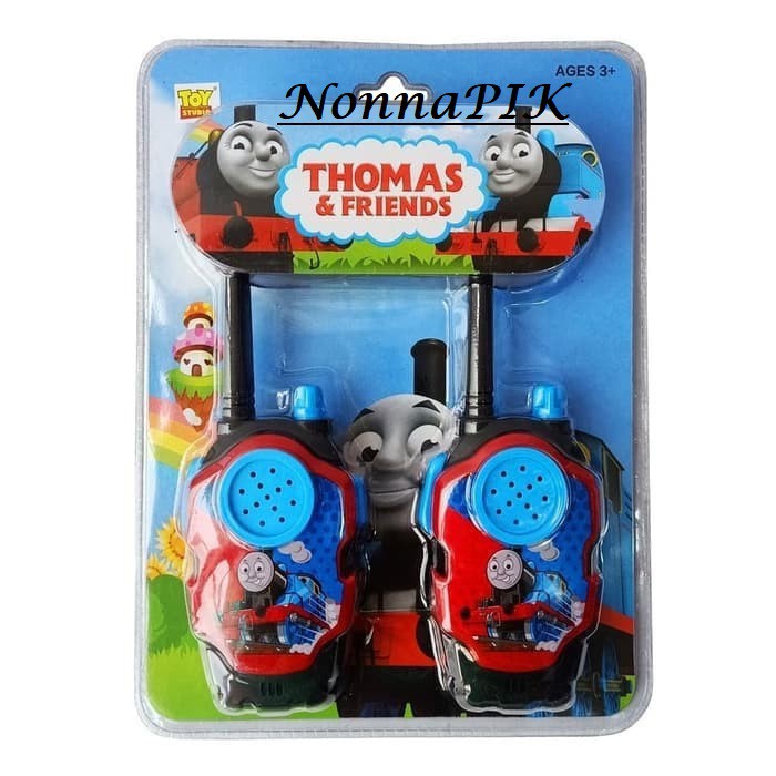 Mainan Anak Baterry Operated Superhero Walkie-Talkie Phone (Battery Not Included)