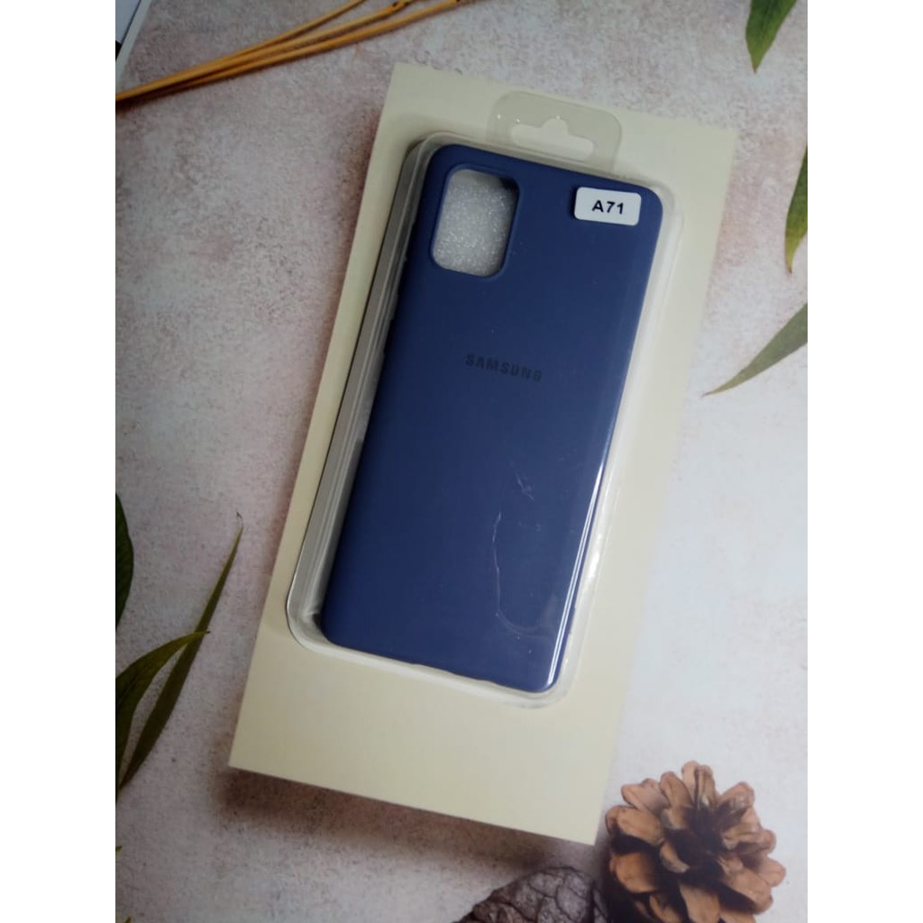 Casing Samsung A71 Ori Silikon Macaron / Dove Candy / Silicone Macaroon Soft Case by WEIKA COD