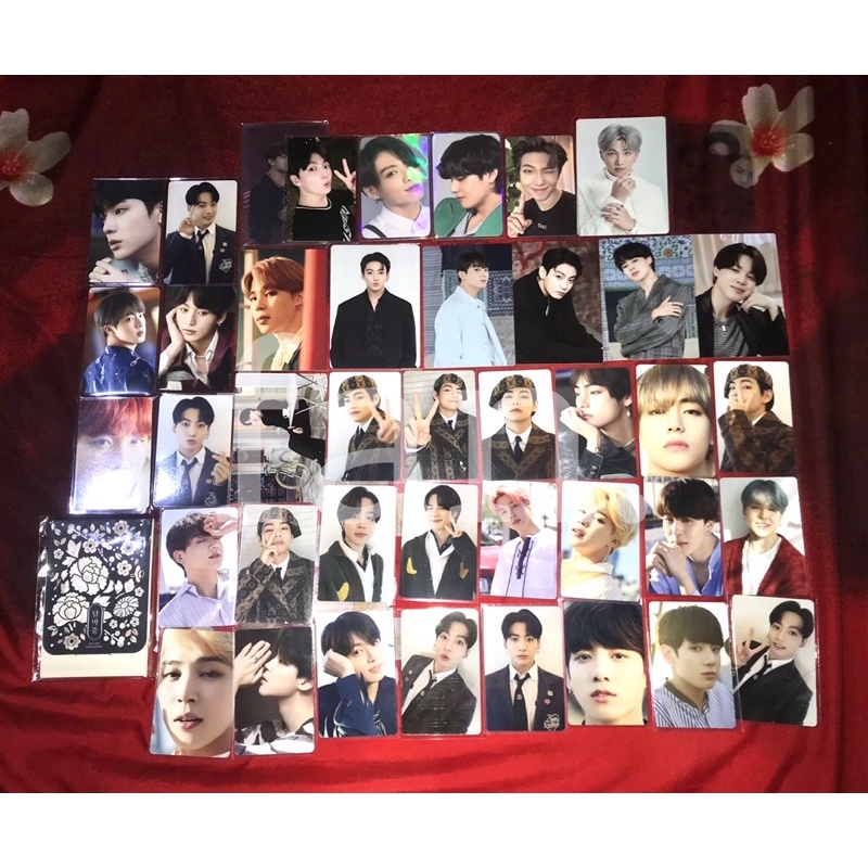 PHOTOCARD dan MINI PHOTOCARD RM JIN SUGA J-HOPE JIMIN V JUNGKOOK BTS, in the soop 2 (ITS), samsung g