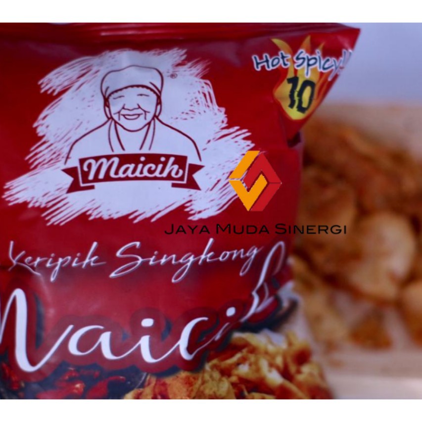 MAICIH - KERIPIK LEVEL 10 - MAICIH KERIPIK SINGKONG LEVEL 10 - 100 GRAM - DISTRIBUTOR MAICIH