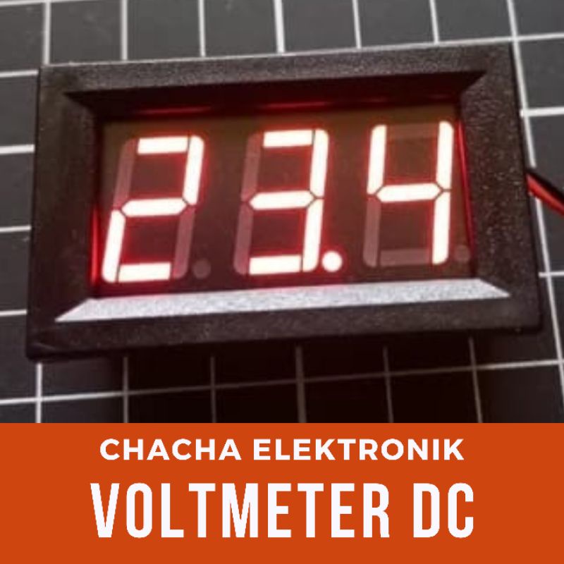 VUDC Voltmeter DC Digital Volt Meter VU DC