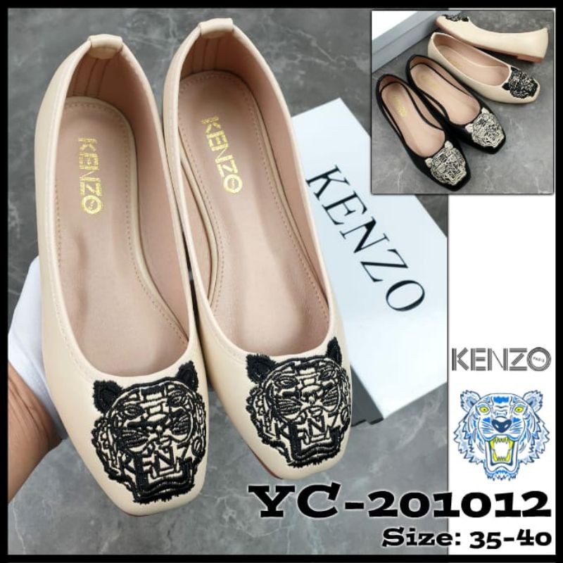 Sepatu flat Kenzo  201012 cewek wanita fashion