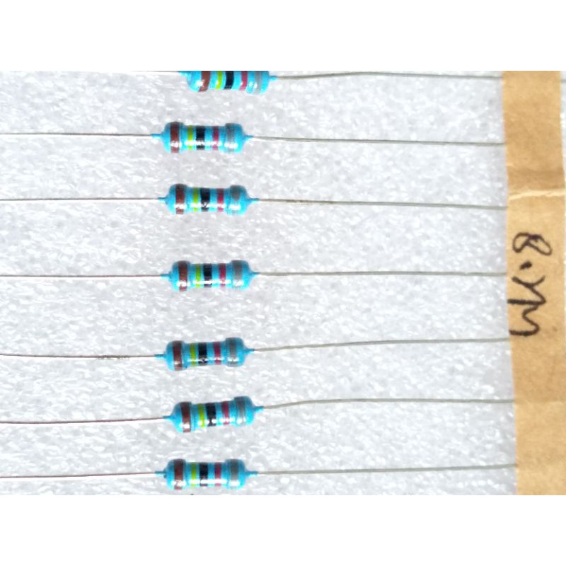 8.2M 8M2 1/4W 1% RESISTOR