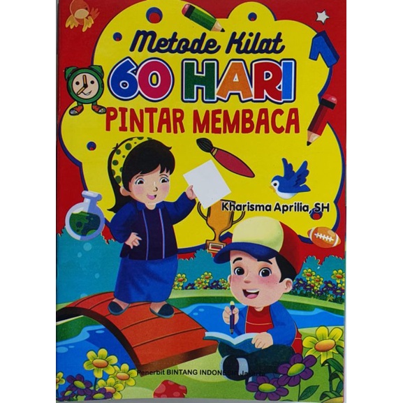 Bintang Indonesia Jakarta - Buku Anak Tk-Paud Metode Kilat 60 Hari Pintar Membaca