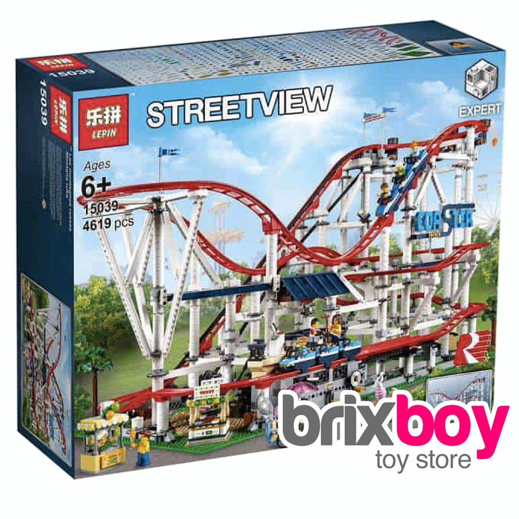 Creator Streetview Roller Coaster  4619pcs Lepin 15039