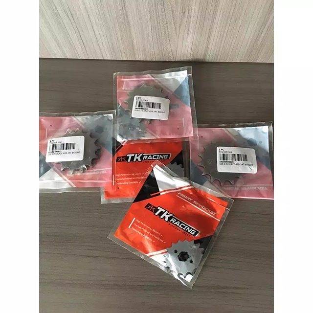 GEAR DEPAN KLX/DTRACKER/KAZE TK RACING 15T/14T