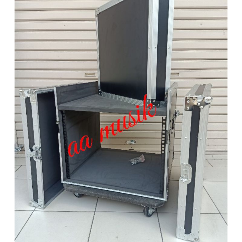 HARDCASE MIXER DAN POWER 6U+MIXER PLUS RODA