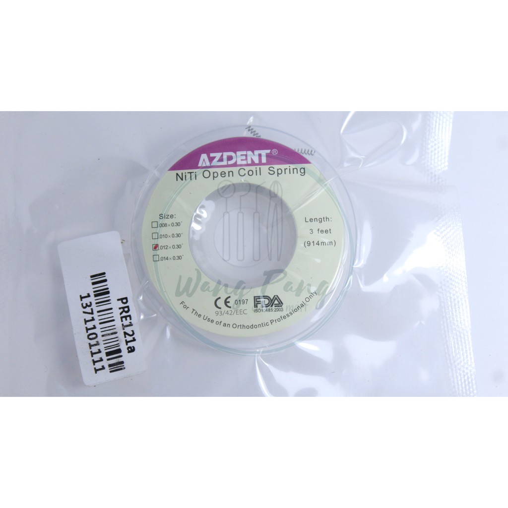 NiTi Open Coil Spring Azdent Roll