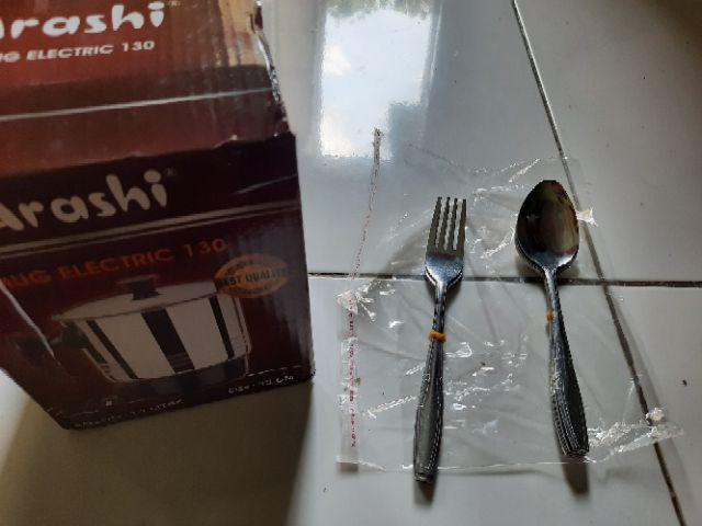 Nagada Garpu Makan Stainles Isi 6 Pcs